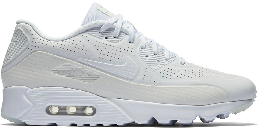 Фото № 1 с приближением к товару «‎Nike Air Max 90 Ultra Moire Triple White»