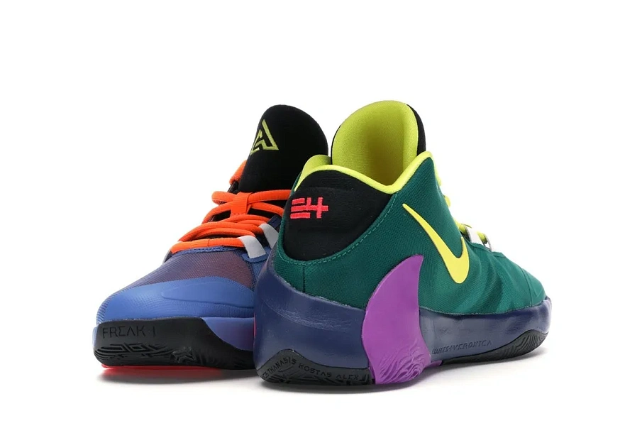 Фото № 4 с приближением к товару «‎Nike Zoom Freak 1 What The »