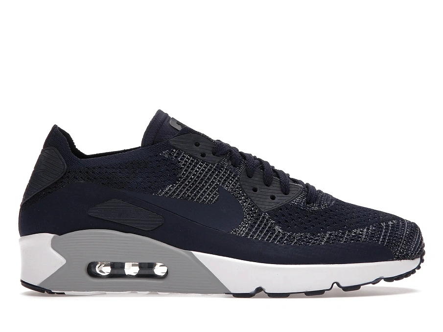 Фото № 1 с приближением к товару «‎Nike Air Max 90 Ultra 2.0 Flyknit College Navy College Navy»