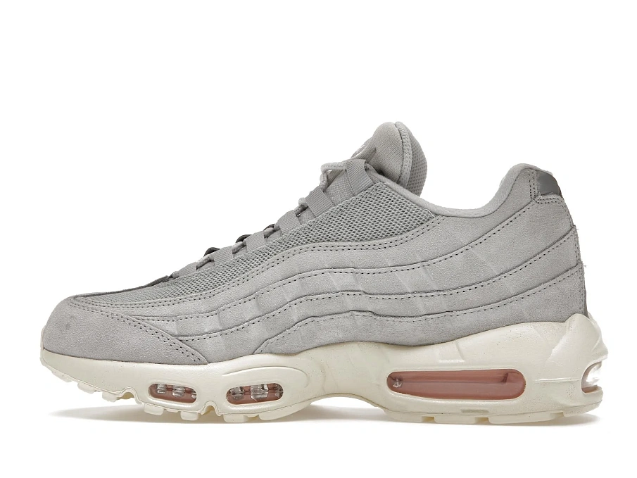 Фото № 5 с приближением к товару «‎Nike Air Max 95 Grey Fog Pink Foam»