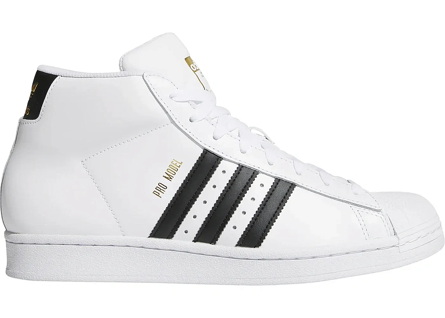 Фото № 1 с приближением к товару «‎adidas Pro Model White Black»