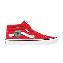 Фото № 1 с приближением к товару «‎Supreme x Nate Lowman x Vans Skate Grosso Mid Red»