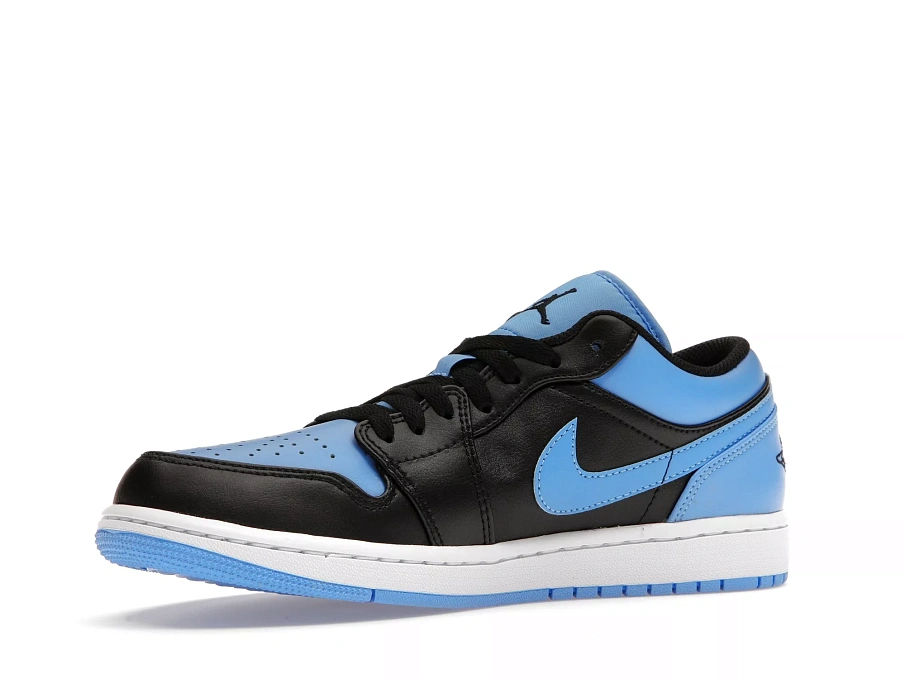 Фото № 6 с приближением к товару «‎Jordan 1 Low Black University Blue»