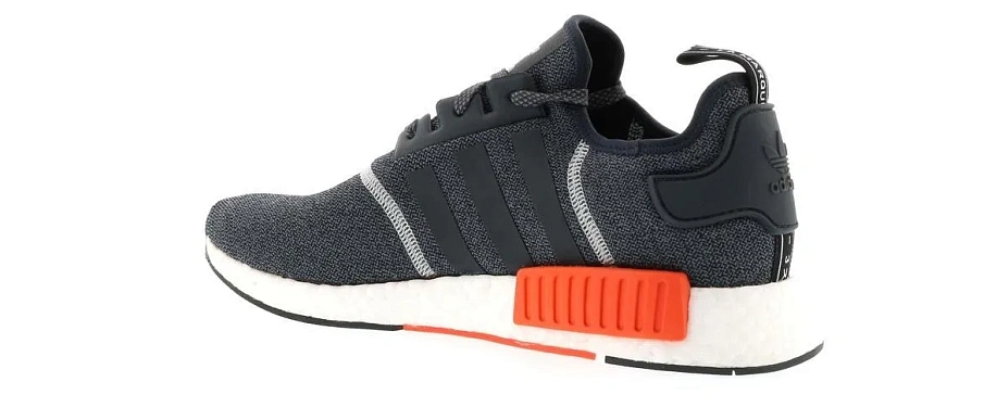 Фото № 2 с приближением к товару «‎adidas NMD R1 Grey Red»