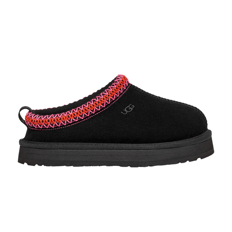 Фото № 1 с приближением к товару «‎UGG Tazz Slipper Kids Black Pink»