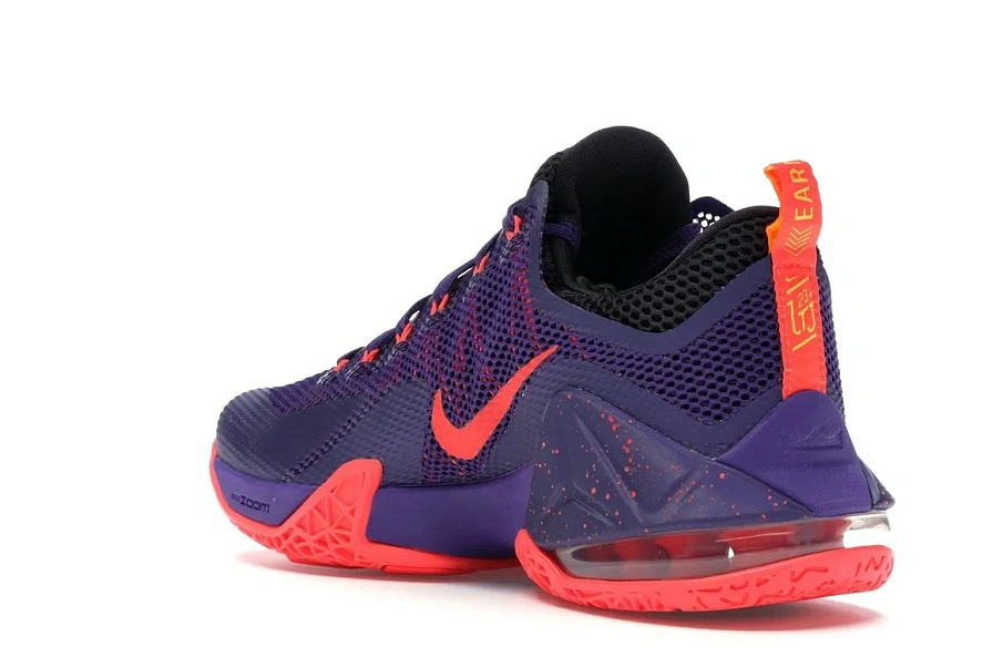 Фото № 6 с приближением к товару «‎Nike LeBron 12 Low Court Purple»