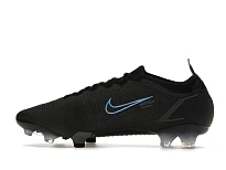 Фото № 6 с приближением к товару «‎Nike Vapor 14 Elite FG Flyknit Black Iron Grey Blue»