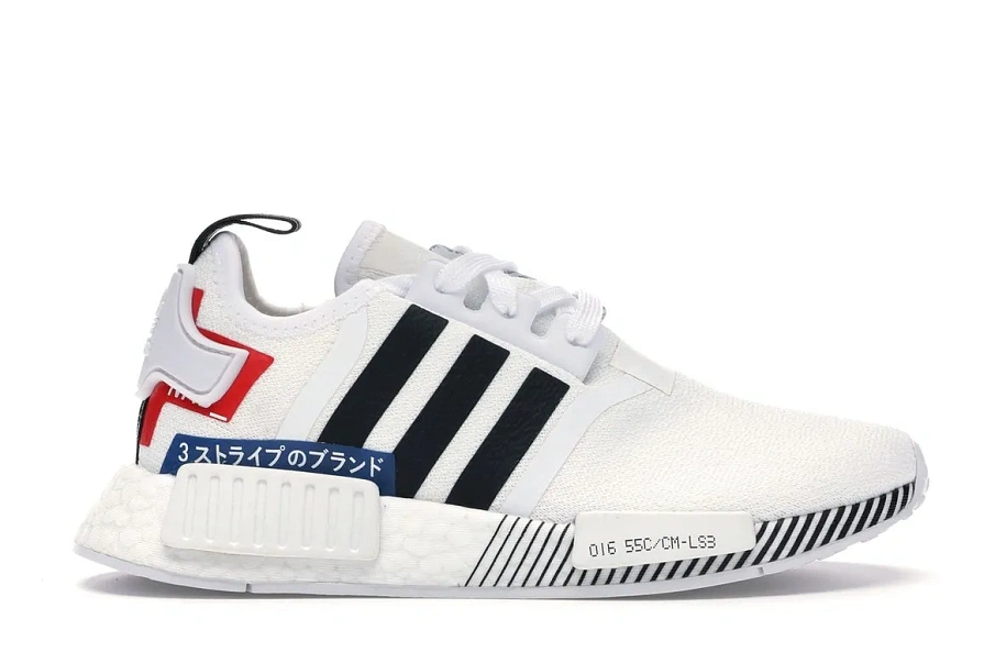 Фото № 1 с приближением к товару «‎adidas NMD R1 Japan Pack White (2019) »