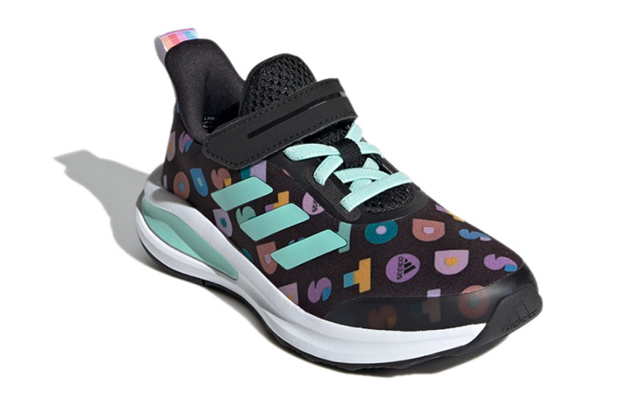 Фото № 2 с приближением к товару «‎Lego Dots x adidas Fortarun J BlackBlue»