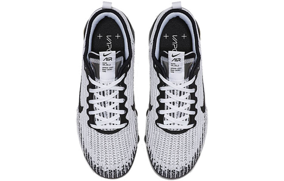 Фото № 4 с приближением к товару «‎Nike Air VaporMax Flyknit 3 GS 'White Black'»