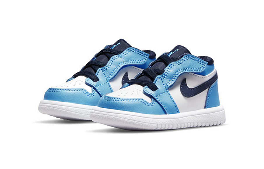 Фото № 3 с приближением к товару «‎Air Jordan 1 Low Alt (TD) WhiteBlueBlack»