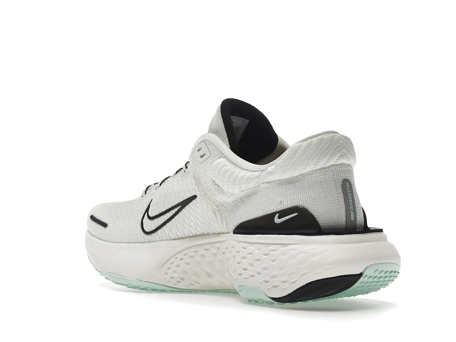Фото № 6 с приближением к товару «‎Nike ZoomX Invincible Run Flyknit 2 Sail Black Mint Foam»