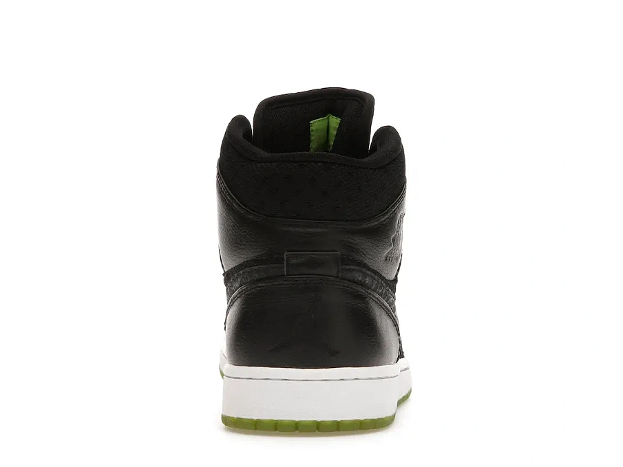 Фото № 4 с приближением к товару «‎Jordan 1 Phat Black Action Green»