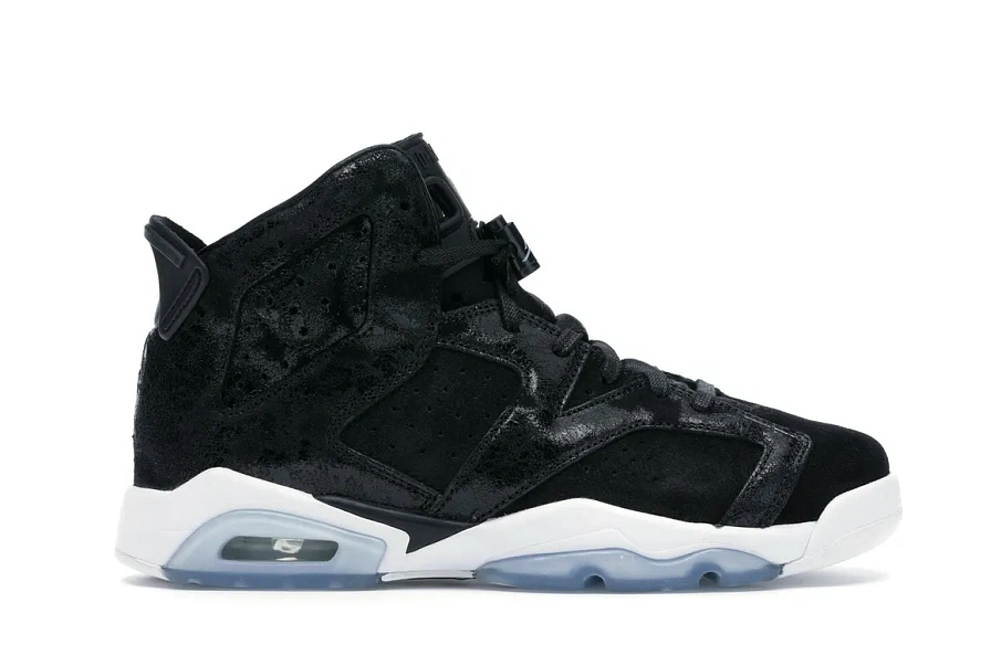 Фото № 1 с приближением к товару «‎Jordan 6 Retro Heiress Black Suede »