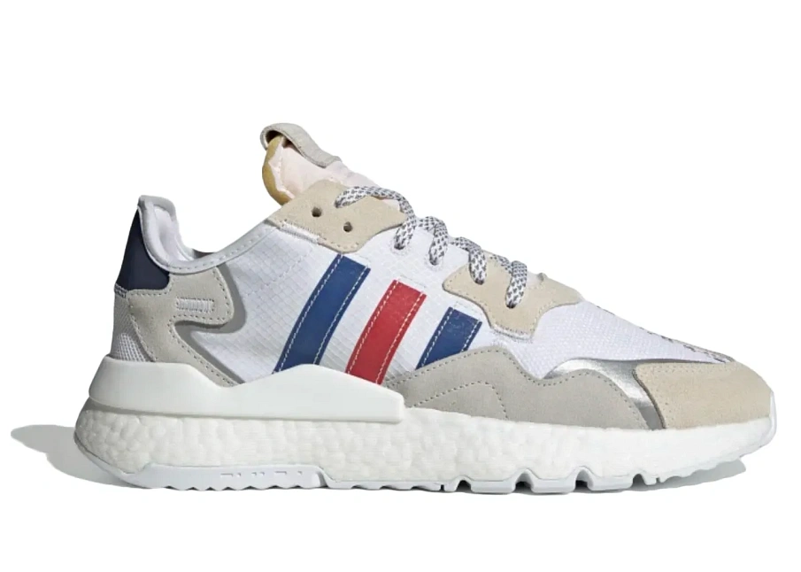 Фото № 1 с приближением к товару «‎adidas Nite Jogger Cloud White Collegiate Royal»