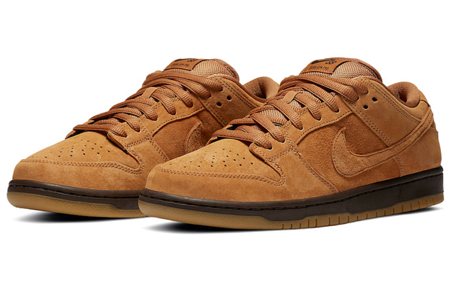 Фото № 3 с приближением к товару «‎Nike SB Dunk Low Wheat Mocha Brown»