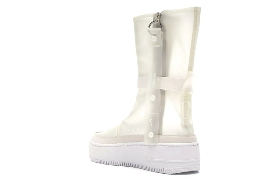 Фото № 6 с приближением к товару «‎Nike Air Force 1 Sage High Lux Phantom »