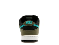 Фото № 4 с приближением к товару «‎Nike SB Dunk Low Medium Olive Turbo Green»