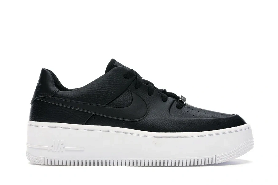 Фото № 1 с приближением к товару «‎Nike Air Force 1 Sage Low Black White »