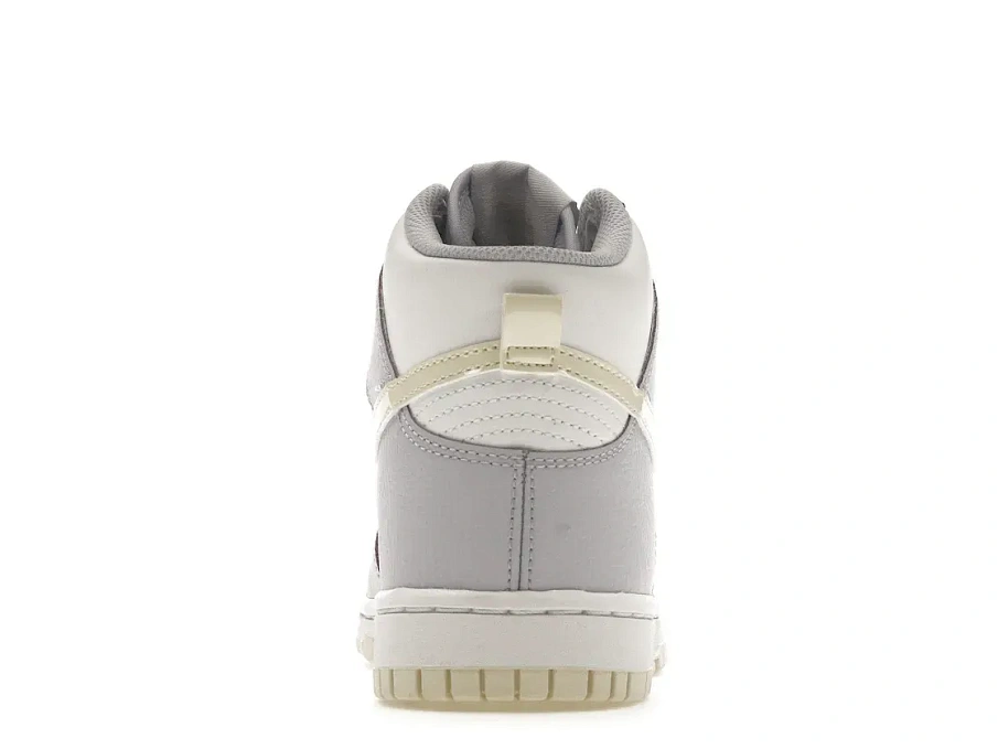 Фото № 4 с приближением к товару «‎Nike Dunk High Coconut Milk Oxygen Purple »