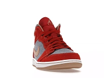 Фото № 3 с приближением к товару «‎Jordan 1 Mid Denim Red»