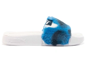 Puma Leadcat 2.0 YLM Fluff Slide Tie Dye Multi 