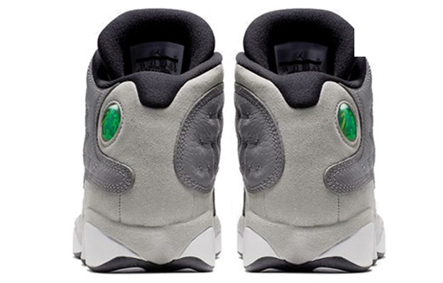 Фото № 4 с приближением к товару «‎Nike Air Jordan 13 Retro Basketball Shoes Atmosphere Grey»