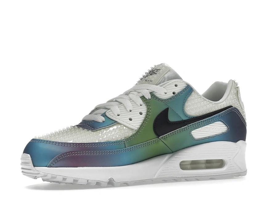 Фото № 4 с приближением к товару «‎Nike Air Max 90 Bubble Pack White»