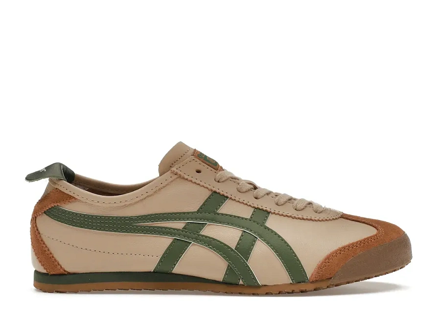 Фото № 1 с приближением к товару «‎Onitsuka Tiger Mexico 66 Beige Grass Green»