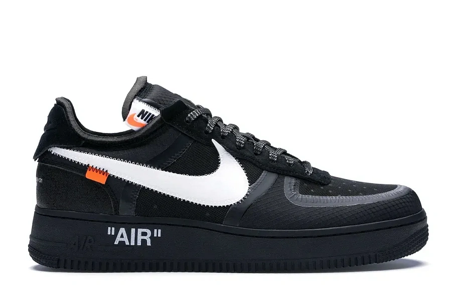 Фото № 1 с приближением к товару «‎Nike Air Force 1 Low Off-White Black White»
