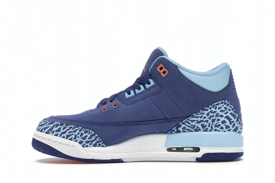 Фото № 3 с приближением к товару «‎Jordan 3 Retro Purple Dust »