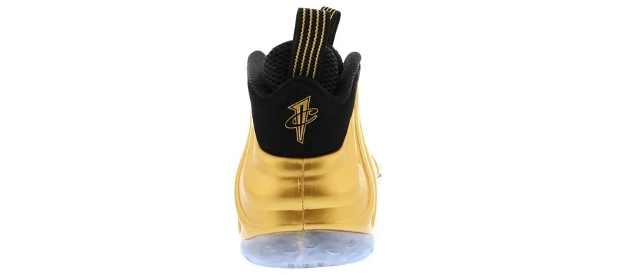 Фото № 5 с приближением к товару «‎Nike Air Foamposite One Metallic Gold»
