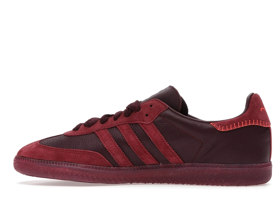 Фото № 6 с приближением к товару «‎adidas Samba Jonah Hill Burgundy»