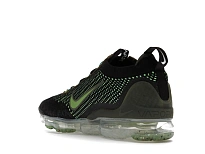 Фото № 6 с приближением к товару «‎Nike Air VaporMax 2021 FK Black Chlorophyll Cargo Khaki»