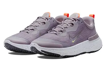 Nike Wmns React Miler 2 Low-Top Running Shoes Purple - 5