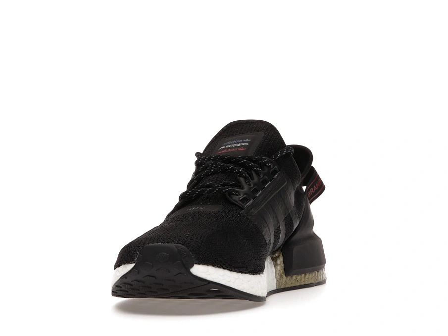 Фото № 3 с приближением к товару «‎adidas NMD V2 Core Black Gold Metallic»