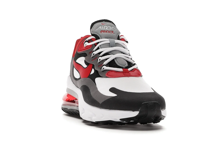 Фото № 3 с приближением к товару «‎Nike Air Max 270 React Black Iron Grey University Red»