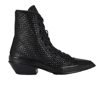 Converse Women's Chuck 70 De Luxe Pointed Platform Black - 1