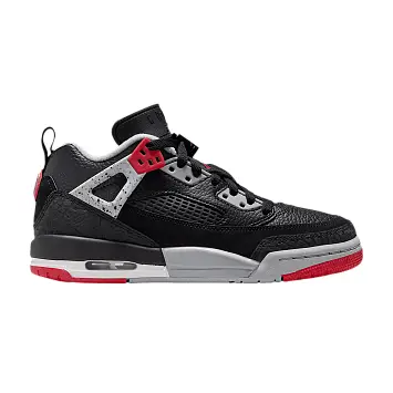 Air Jordan Spizike Low GS Black Wolf Grey - 1
