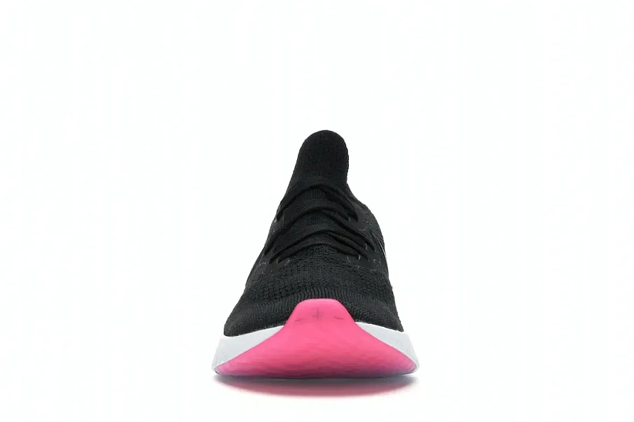 Фото № 2 с приближением к товару «‎Nike Epic React Flyknit 2 Black Sapphire Hyper Pink »