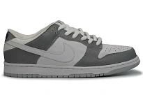 Фото № 1 с приближением к товару «‎Nike Dunk Low Pro B 3M White»