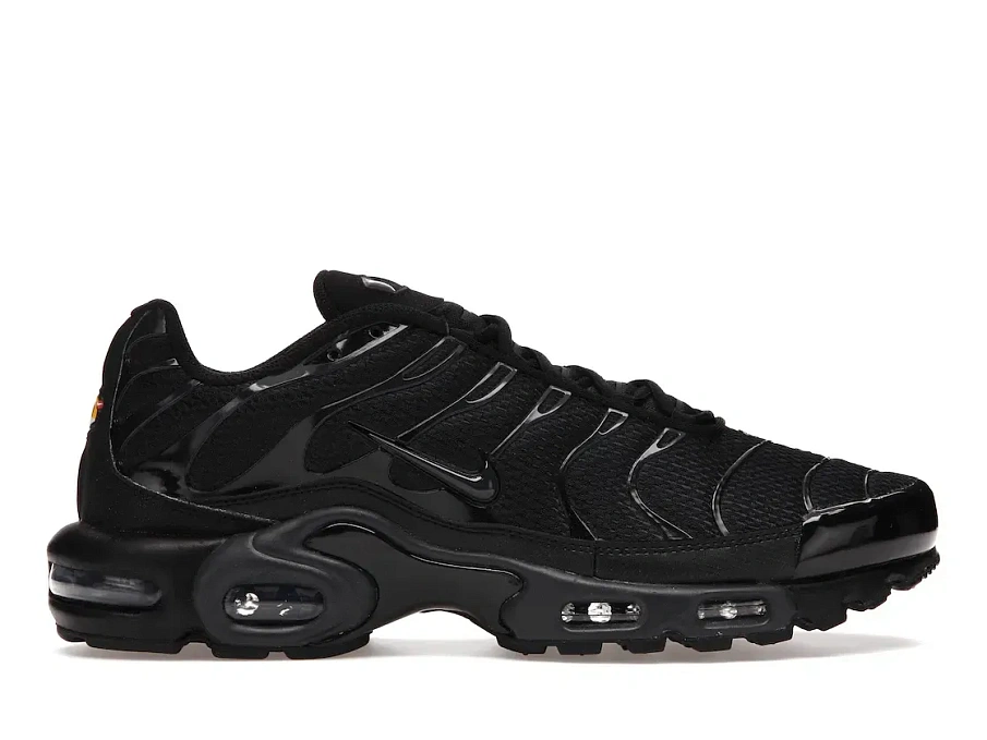 Фото № 1 с приближением к товару «‎Nike Air Max Plus Triple Black (2021)»