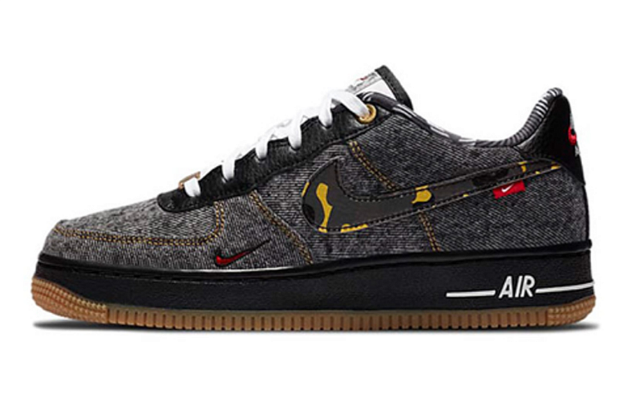 Фото № 1 с приближением к товару «‎Nike Air Force 1 LV8 GS 'Remix Black'»