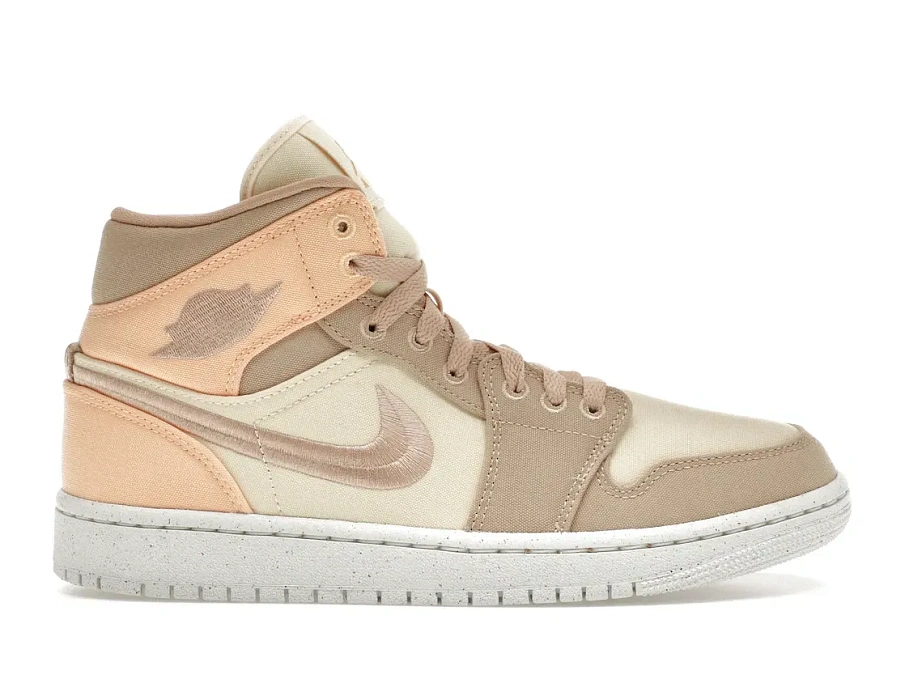 Фото № 1 с приближением к товару «‎Jordan 1 Mid SE Canvas Khaki »