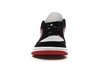 Фото № 2 с приближением к товару «‎Jordan 1 Low Black White Gym Red »