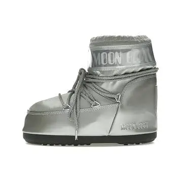 Moon Boot Icon Low Boot Glance Silver - 3