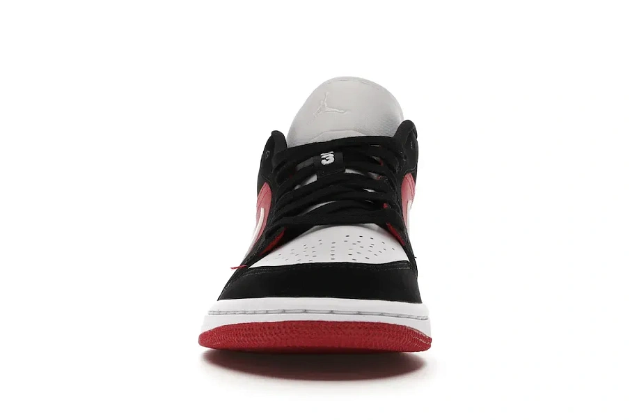 Фото № 2 с приближением к товару «‎Jordan 1 Low Black White Gym Red »