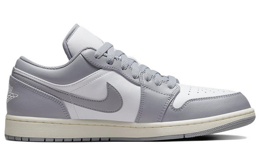 Фото № 2 с приближением к товару «‎Nike Air Jordan 1 Low Vintage basketball shoes Vintage Grey»