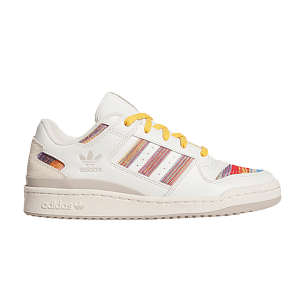 adidas Forum Low CL Serape Pack - White Scarlet Blue Bird (JQ2641)