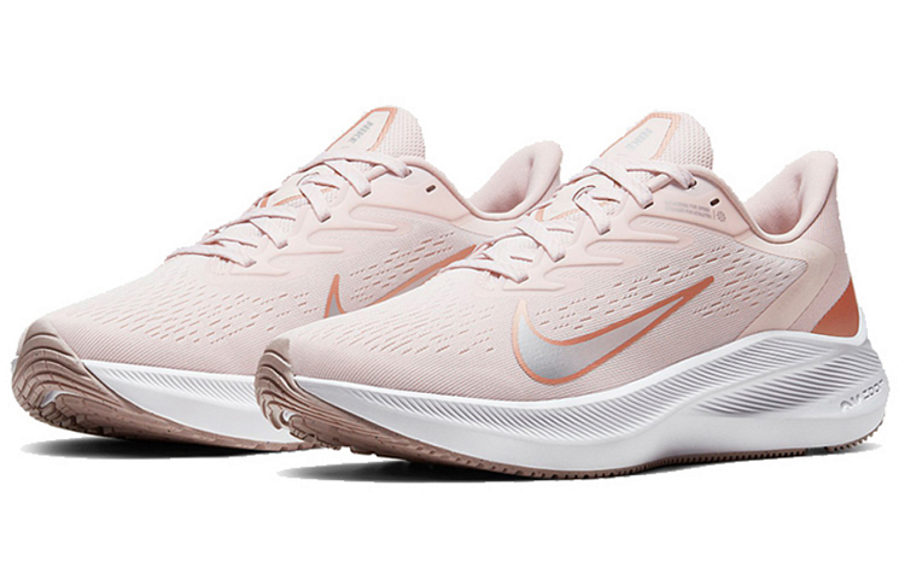 Фото № 2 с приближением к товару «‎Nike Wmns Zoom Winflo 7 'Barely Rose' Barely RoseMetallic Bronze»